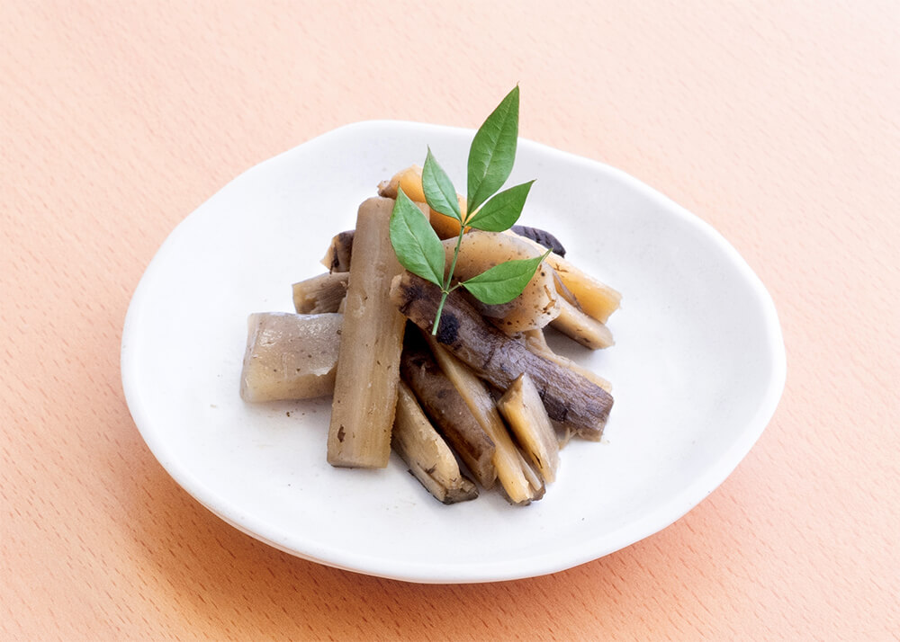 【ええおかず】こんにゃくとごぼうの土佐煮